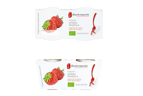 Yogurt Intero fragola 250gr - Carnini