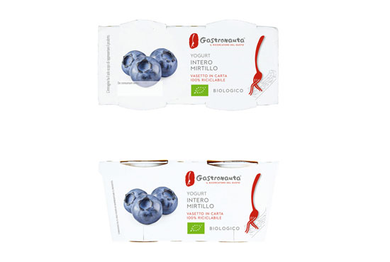 GASTRONAUTA YOGURT INTERO AL MIRTILLO BIOLOGICO 150g