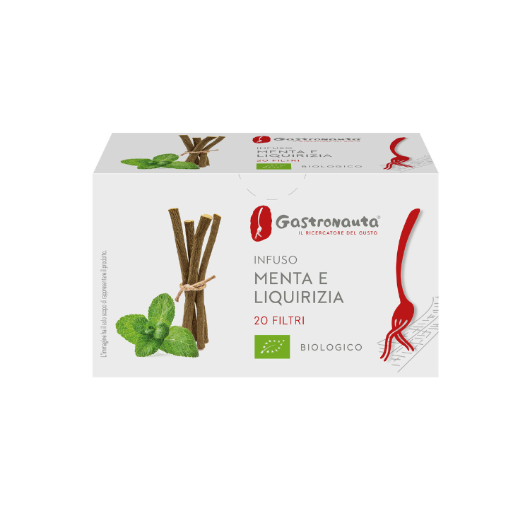 GASTRONAUTA INFUSO MENTA&LIQUIRIZIA BIO 20 FILTRI GR 37